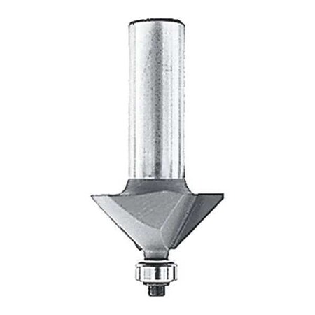 Router Bit 45 Chamfer 5/8" Length.1/2 by USA Makita Power Router Bits