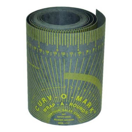 Wrap a Round XL Grey by USA Jackson Measuring Tapes