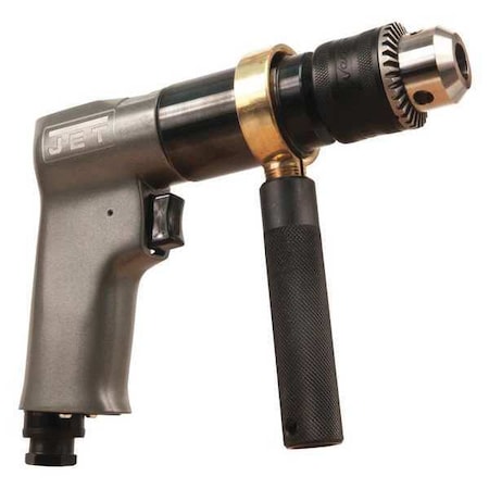Pneumatic R6 Reversible Air Drill 1/2In by USA JET Air Drills
