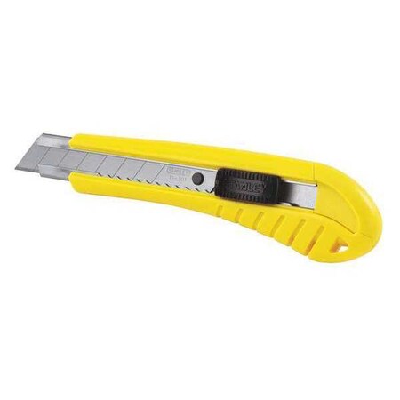 Snap Off Knife 18mm Blade W 6 3/4 in. L by USA Stanley Utility Knives