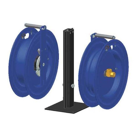 Mount Bracket 2 Side S Series 19in disc by USA Coxreels Pneumatic Hose Reel Accessories