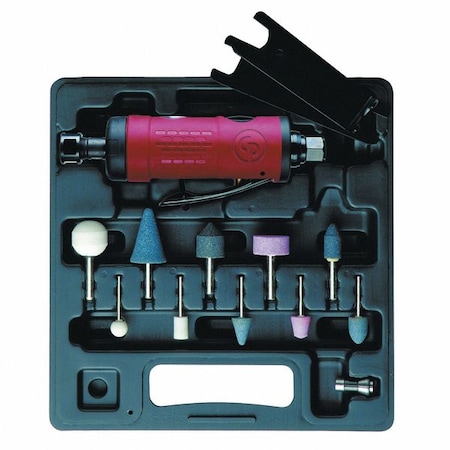 Pneumatic Grinder Air 1/4in Die Kit by USA Chicago Pneumatic Air Grinders