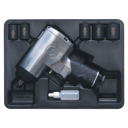 Pneumatic Impact Wrench 1/2in Imp Kit by USA Chicago Pneumatic Air Impact Wrenches