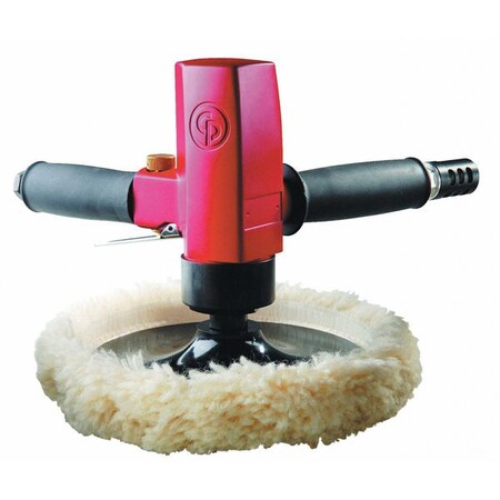 Pneumatic Polisher 7 in. Vertical 0.7 HP by USA Chicago Pneumatic Air Sanders Buffers & Polishers