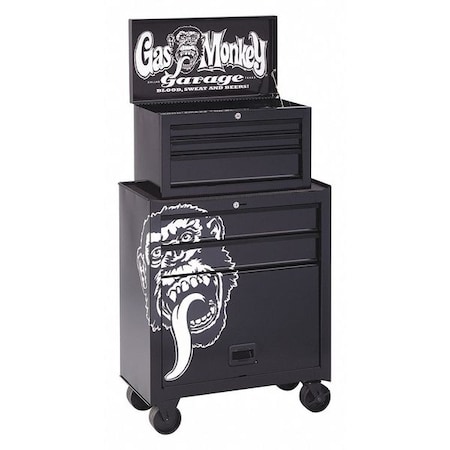 Gas Monkey 5 Drawer Tool Center 26in by USA Gas Monkey Garage Rolling & Combination Cabinets & Carts