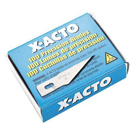 Bulk Pack Blade X Acto Knives #2 PK100 by USA X Acto Utility Knife Blades