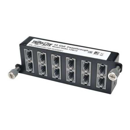 Fiber Cassette 40Gb 12 Fiber MTP/MPO by USA Tripp Lite Industrial Automation Programmable Controller Accessories