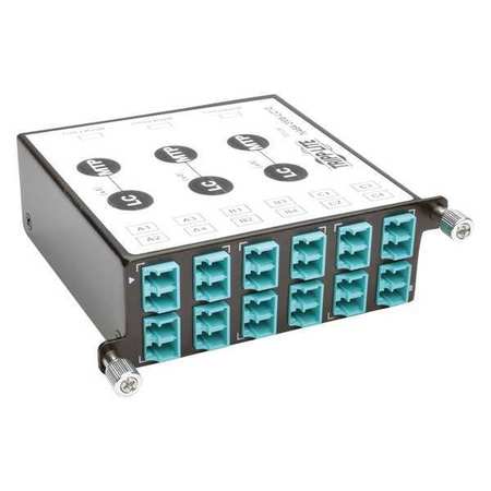Fiber Cassette 40Gb 10Gb OM4 MPT/MPO by USA Tripp Lite Industrial Automation Programmable Controller Accessories                                                            