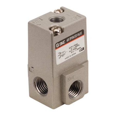 Air Operated 3 Port Valve 1/8" Port by USA SMC Pneumatic Solenoid Air Control Valves