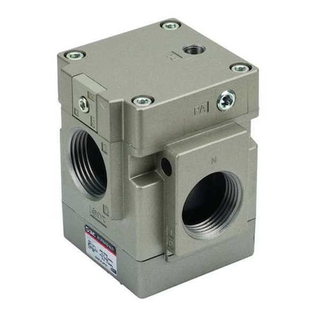 Air Operated 3 Port Valve 1" Port by USA SMC Pneumatic Solenoid Air Control Valves