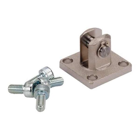 Double Clevis for 80mm by USA SMC Pneumatic Cylinder Mounting Hardware