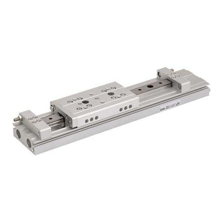 Air Slide Table 20mm Bore 225mm Stroke by USA SMC Pneumatic Slides