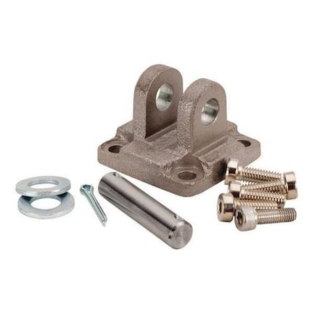 Double Clevis for 125mm by USA SMC Pneumatic Cylinder Mounting Hardware