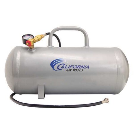 Portable Steel Air Tank 5 gal. by USA California Air Tools Air Compressor Portable Air Tanks