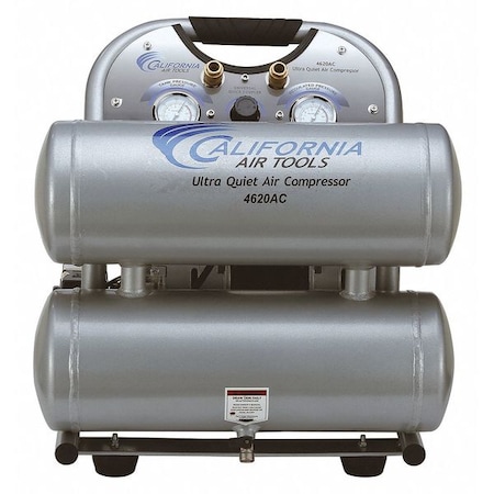 Air Compressor 4.6 gal. 2.0 HP by USA California Air Tools Portable Electric Air Compressors
