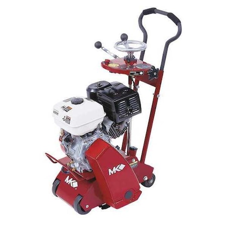 Gas Scarifier w/18 Pt Sharp Tooth Drum by USA MK Diamond Scarifiers