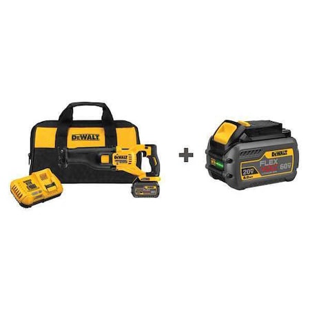 Cordless Reciprocating Saw w Battery by USA Dewalt Cordless Power Reciprocating Saws