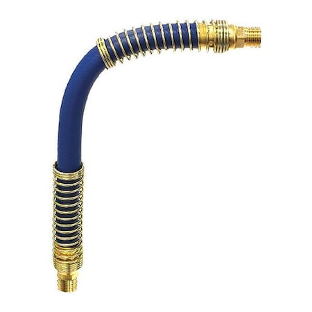 Stay Set Hose 1/4"MNPT x 1/4"MNPT 12 by USA Exair Pneumatic Tool Parts
