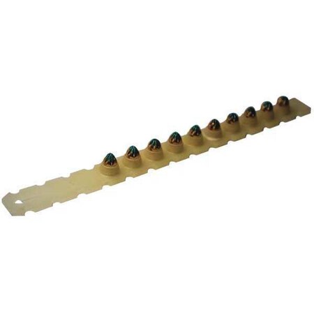 Yellow Plastic Strip Load Med Pow PK100 by USA MKT Fastening Powder Actuated Tool Accessories