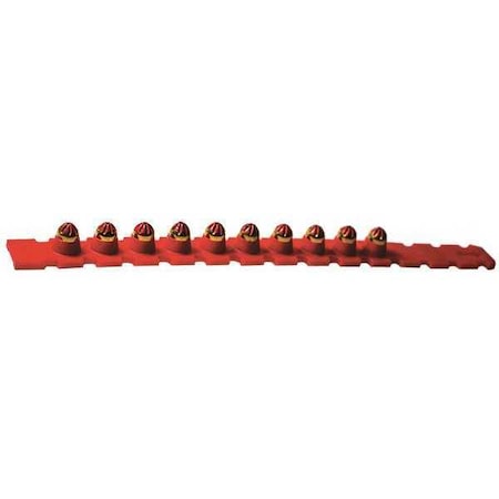 Green Plastic Strip Load Light Pow PK100 Type 27CS3 by USA MKT Fastening Powder Actuated Tool Accessories