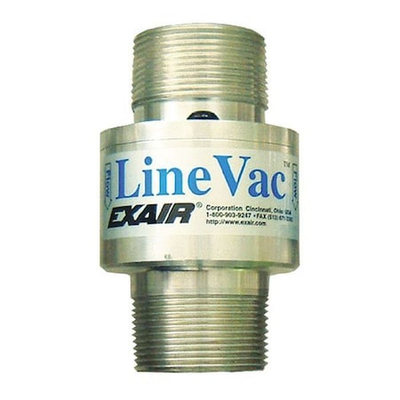 Threaded Line Vac Aluminum 1 by USA Exair Air Conveyors