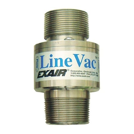 Threaded Line Vac Stainless Steel 2 by USA Exair Air Conveyors