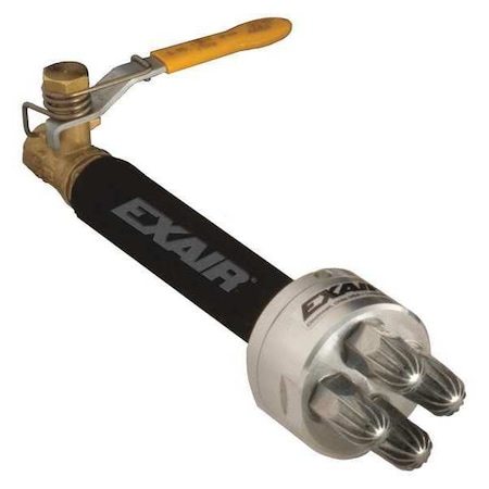 Super Blast Air Gun 3 ft Ext 4 Nozzle by USA Exair Air Guns