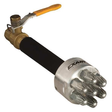 Super Blast Air Gun 3 ft Ext 7 Nozzle by USA Exair Air Guns