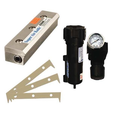 Super Air Knife Kit 72" 316 SS by USA Exair Compressed Air Knives