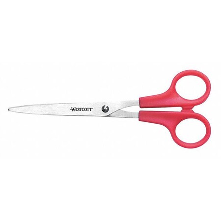 All Purpose Scissors 7" Red by USA Westcott Snips Shears & Scissors