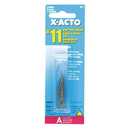 Replacement Blades #11 Carbon PK5 by USA X Acto Precision Knives & Blades