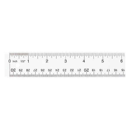 Ruler Acrylic 12" Metric by USA Westcott Rulers & Straight Edges