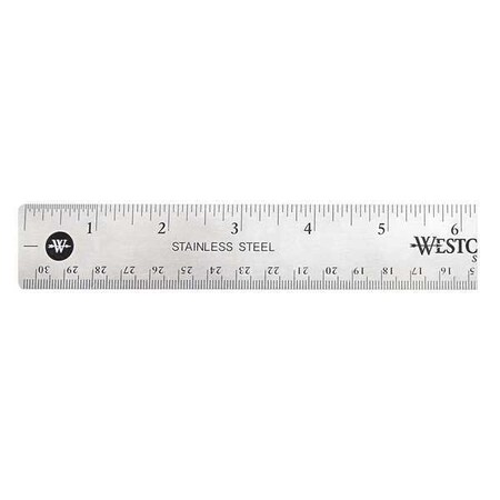 Ruler Stainless Steel 12 by USA Westcott Rulers & Straight Edges