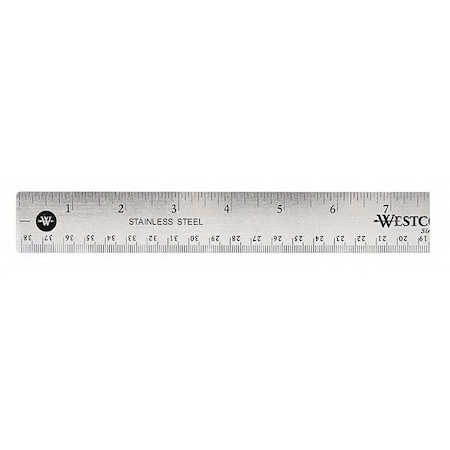 Ruler Stainless Steel 15 by USA Westcott Rulers & Straight Edges