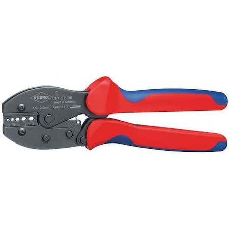 Crimping Pliers 5 Position 15 to 11 AWG Min. Qty 6 by USA Knipex Cable & Wire Crimping Tools