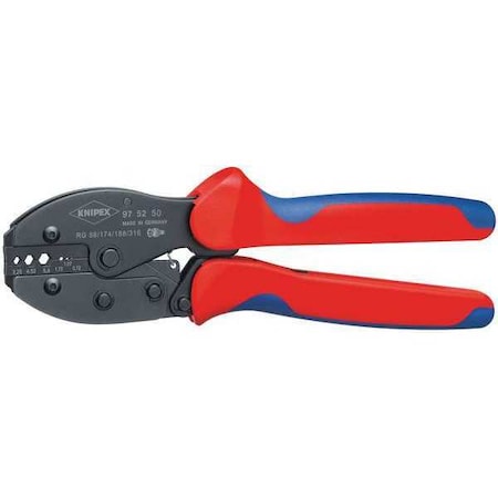 Crimping Pliers 6 Position Contact Min. Qty 6 by USA Knipex Cable & Wire Crimping Tools