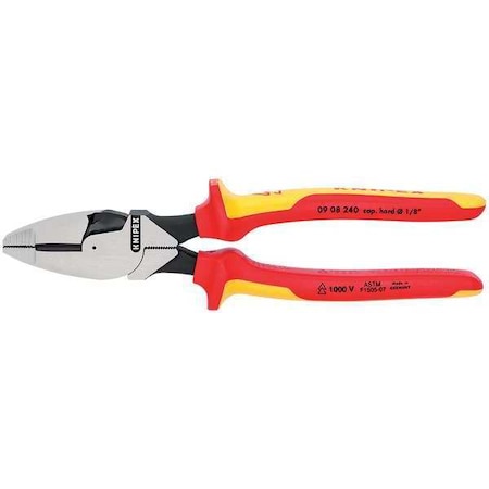 Linesman Pliers New England Head 1000V Min. Qty 6 by USA Knipex Solid Joint Pliers