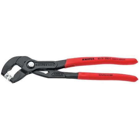Hose Clamp Pliers 10" L x 3 17/64" W by USA Knipex Solid Joint Pliers