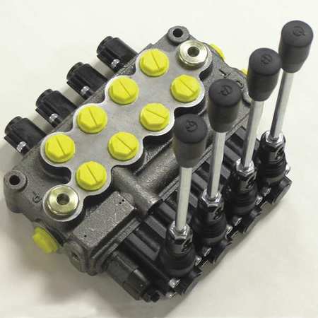 Hydraulic 4 Way 3 Position Valve 8 gpm Model MB41BBBB5C1 by USA Wolverine Hydraulic Control Valves