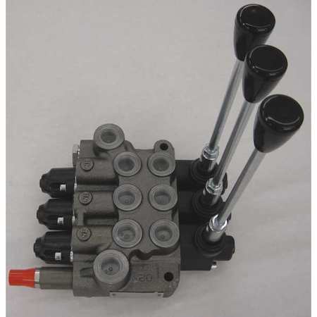 Hydraulic 4 Way 3 Position Valve 14 gpm Model WVS31BBB5C1 by USA Wolverine Hydraulic Control Valves