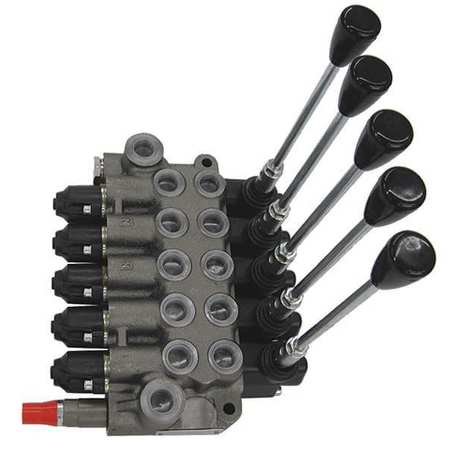 Hydraulic 4 Way 3 Position Valve 14 gpm Model WVS51BBBBB5C1 by USA Wolverine Hydraulic Control Valves