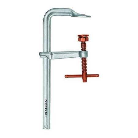 12" Copper Spindle L Clamp Heavy Duty 4 3/4" Deep by USA Palmgren Bar & Pipe Clamps
