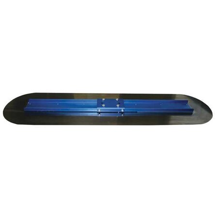 Bull Float Rnd 12 x 60 in Blue Steel by USA Kraft Tool Concrete Floats
