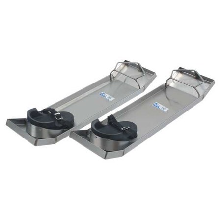 Concrete Slider Knee Board Stainless Pr Type CC162 by USA Kraft Tool Concrete Tool Accessories