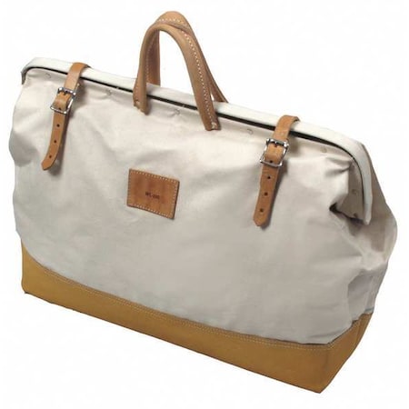 20" General Purpose Tool Bag Brown/White by USA Kraft Tool Soft Sided Tool Storage Products