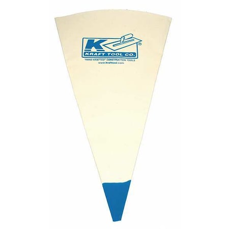 Poly Grout Bag 4 qt 13 x23 in Molded Tip by USA Kraft Tool Tiling Accessories