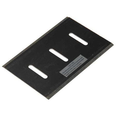 Repl Scraper Blade Steel 6 in For 43Z118 by USA Roberts Cutter Parts