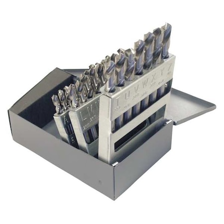 Screw Machine Drill Bit Set Size A Z by USA Cleveland Screw Machine Length Drill Bits
