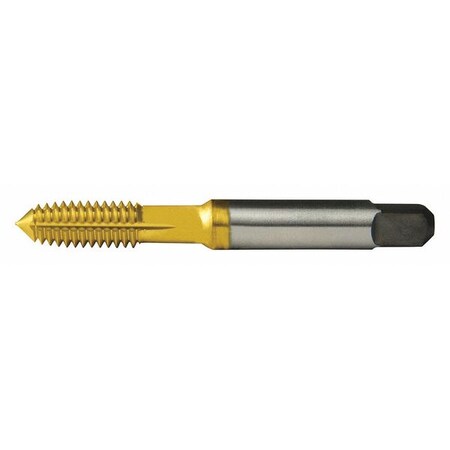 Tap M3 0.50 Thread Size TiN HSS Plug by USA Greenfield Threading Taps