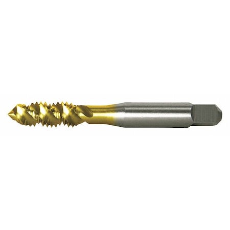 Tap #10 24 Thread Size TiN HSS Plug Type 330195 by USA Greenfield Threading Taps